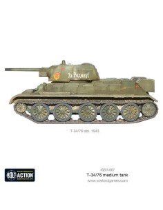 T34/76 Medium Tank - Bolt Action 2