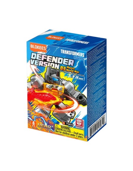 Transformers Maquetas Blokees Defender Version 01