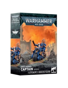 Capitán en Moto - 40K - Space Marines