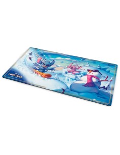 Tapete Standard Size Stitch and Angel in Winterspell Inglés Hyperia City - Disney Lorcana TCG
